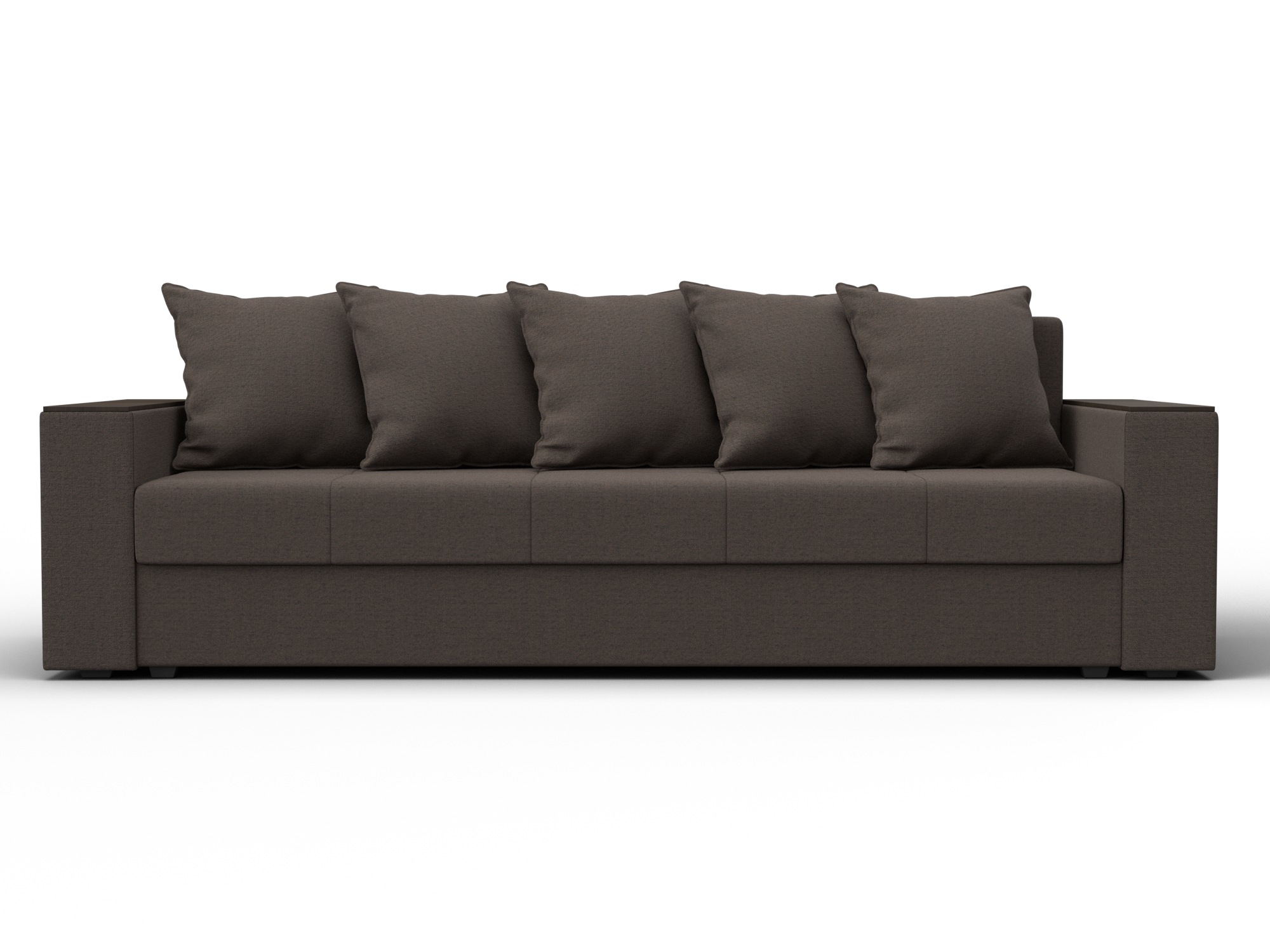 Диван прямой Дубай Лайт, Амур 05 շագանակագույն, ՀՏ. 132281- изображение товара №2