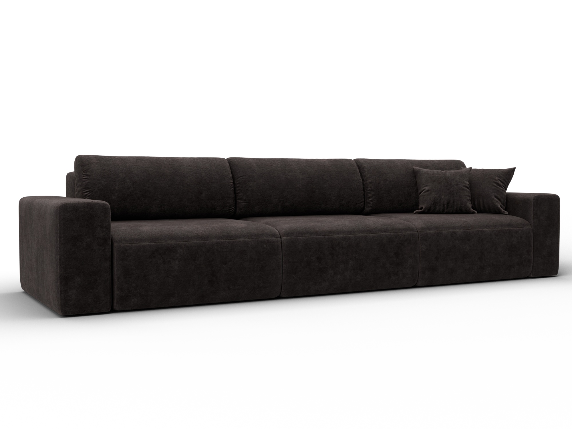 Диван прямой Лига-036 НПБ Классик Лонг, BRUT 17 շագանակագույն, ՀՏ. 127668- изображение товара № 1