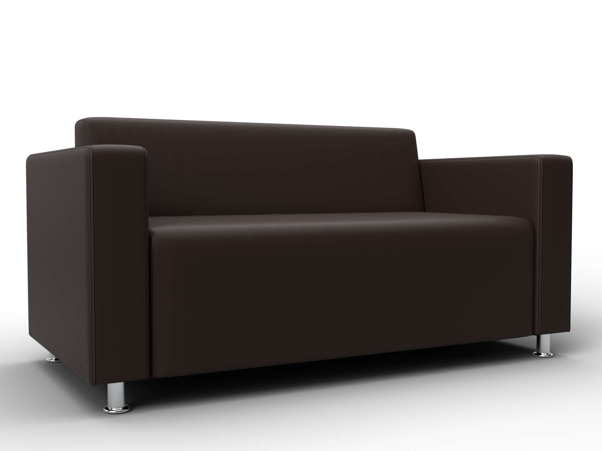 Диван прямой Лига-093 ВН, Դարչնագույն, ՀՏ. 134960- изображение товара № 1