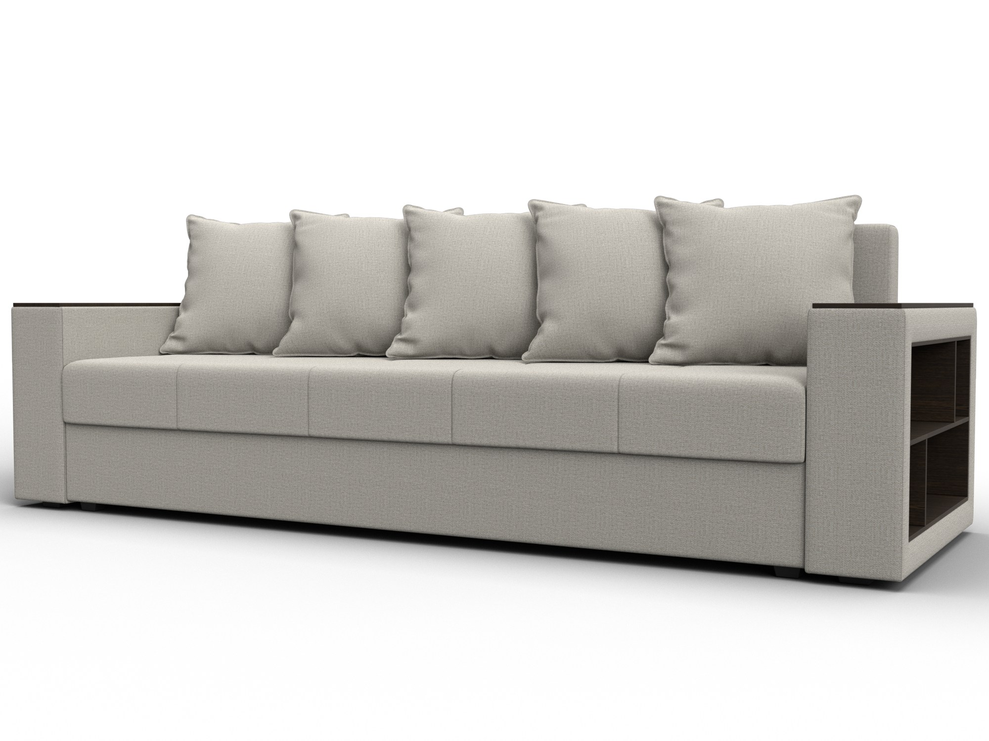 Диван прямой Дубай Лайт, Амур 02 բեժ, ՀՏ. 132280- изображение товара № 1