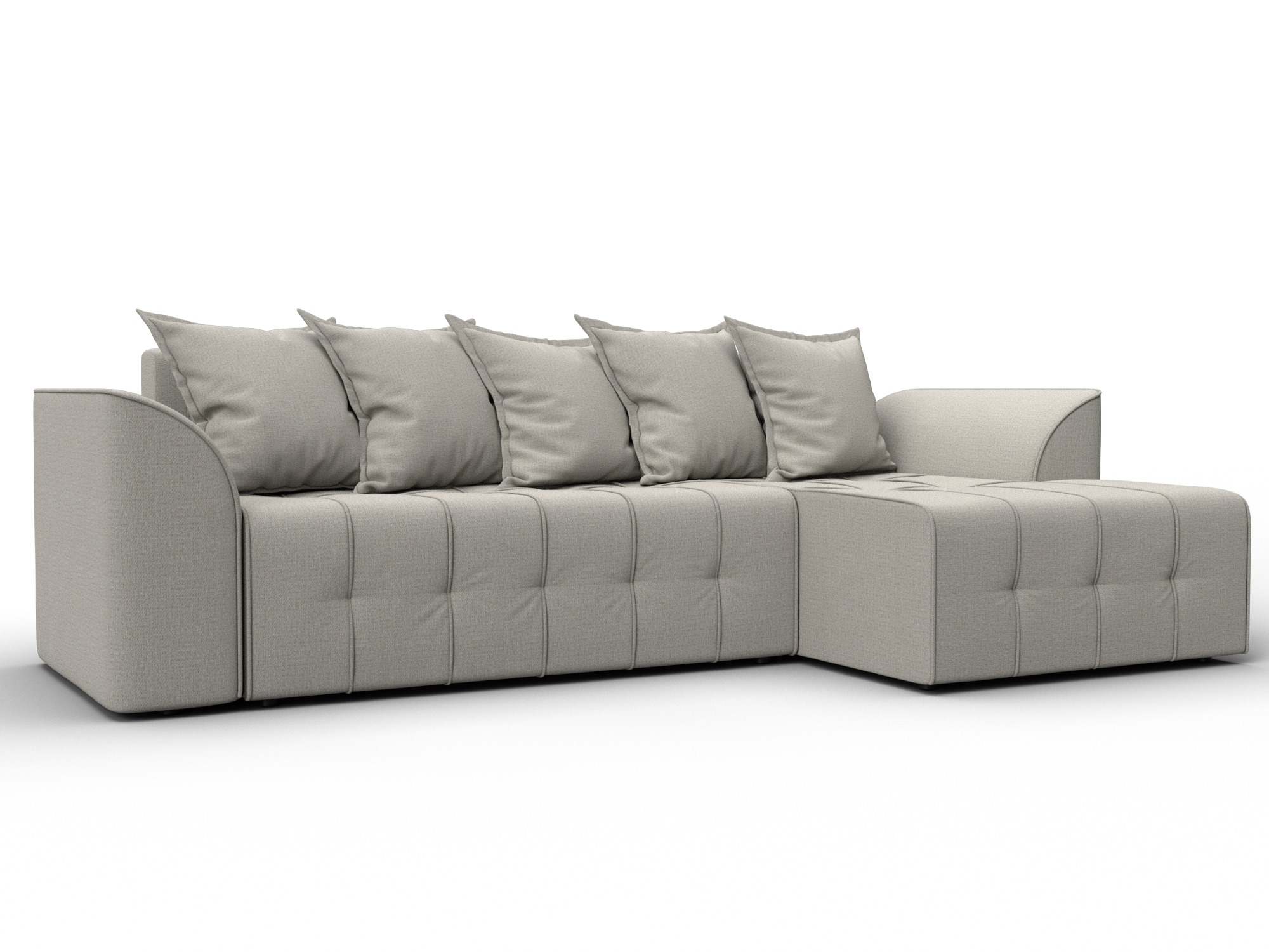 Диван угловой Лига-113 угол правый, Амур 02 բեժ, ՀՏ. 136702 - Ռոգոճկա - изображение товара № 1 Диван угловой Лига-113 угол правый, Амур 02 բեժ, ՀՏ. 136702- изображение товара № 1