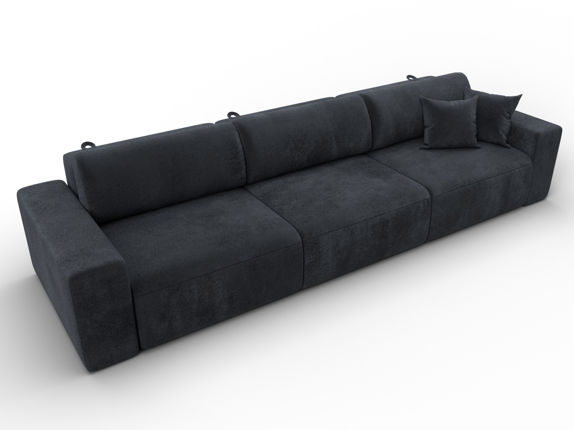 Диван прямой Лига-036 НПБ Классик Лонг, TOWER 11 темно-մոխրագույն, ՀՏ. 127683- изображение товара №6