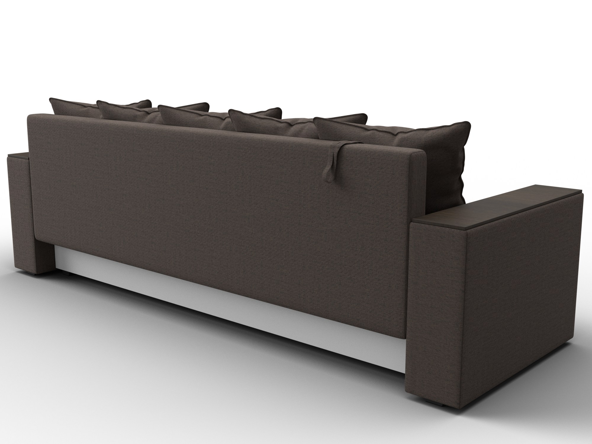 Диван прямой Дубай Лайт, Амур 05 շագանակագույն, ՀՏ. 132281- изображение товара №5