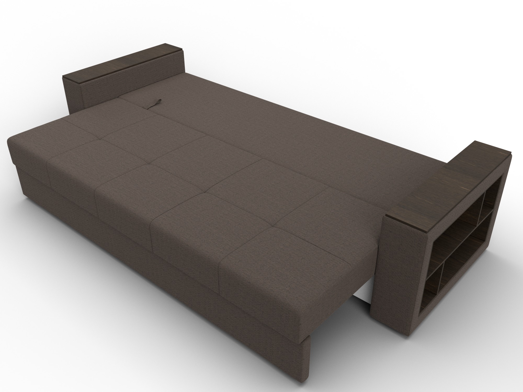 Диван прямой Дубай Лайт, Амур 05 շագանակագույն, ՀՏ. 132281- изображение товара №8