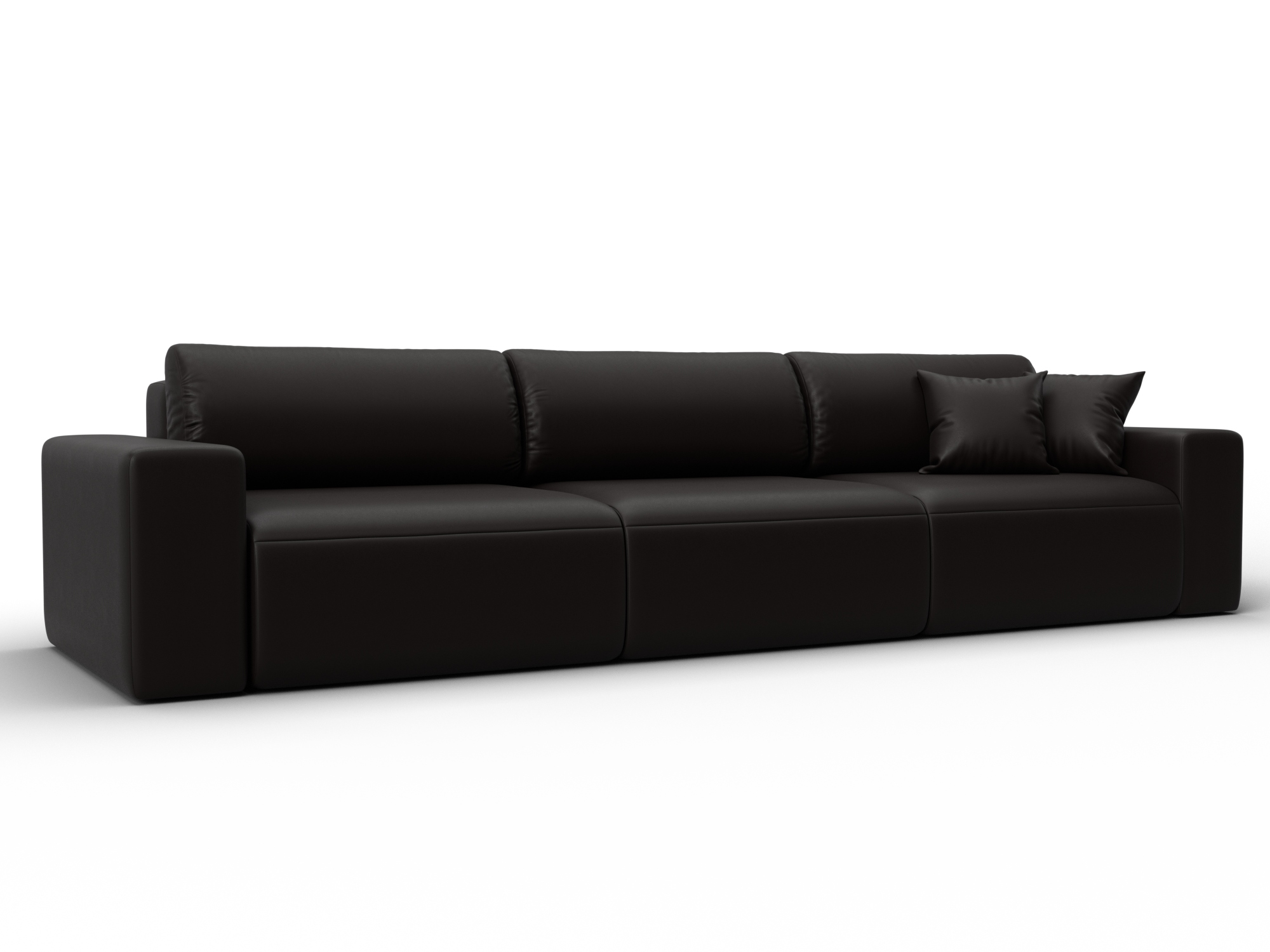 Диван прямой Лига-036 НПБ Классик Лонг, GRIFON 12 շագանակագույն, ՀՏ. 127670- изображение товара № 1