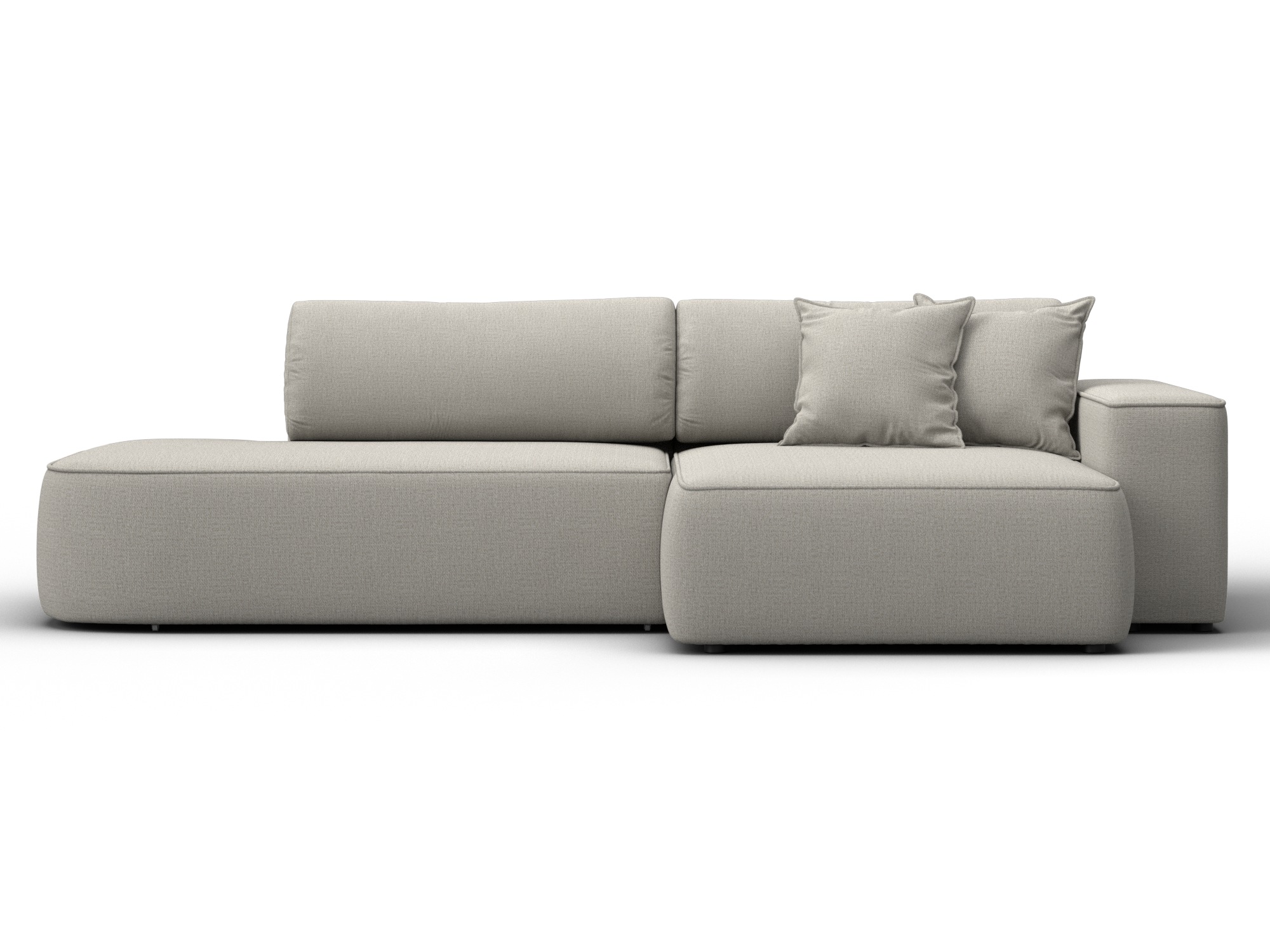 Диван угловой Лига-065 БП угол правый, Амур 02 բեժ, ՀՏ. 134783 - Ռոգոճկա - изображение товара № 1 Диван угловой Лига-065 БП угол правый, Амур 02 բեժ, ՀՏ. 134783- изображение товара № 1