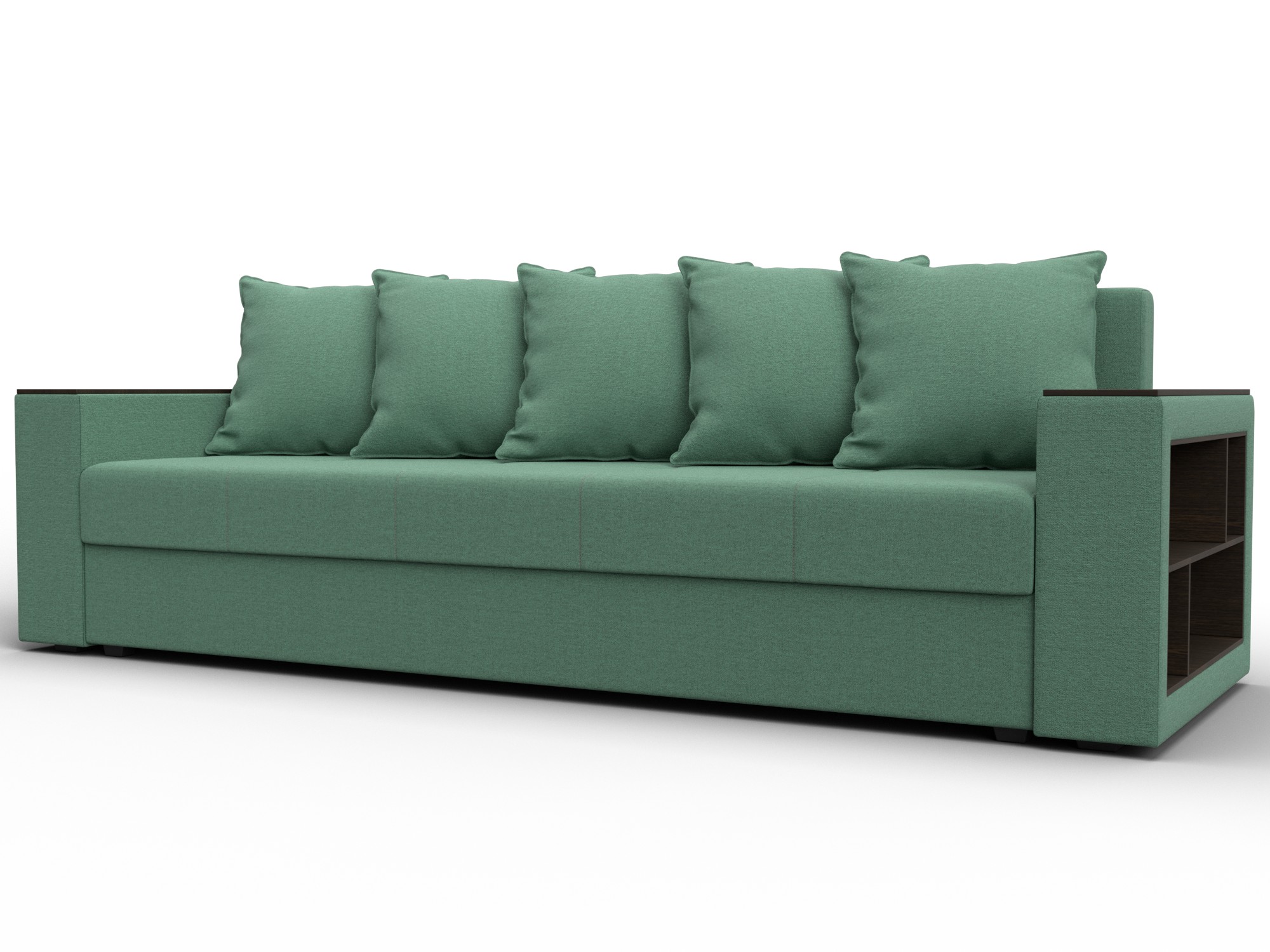 Диван прямой Дубай Лайт, Амур 11 կանաչ, ՀՏ. 132284- изображение товара № 1