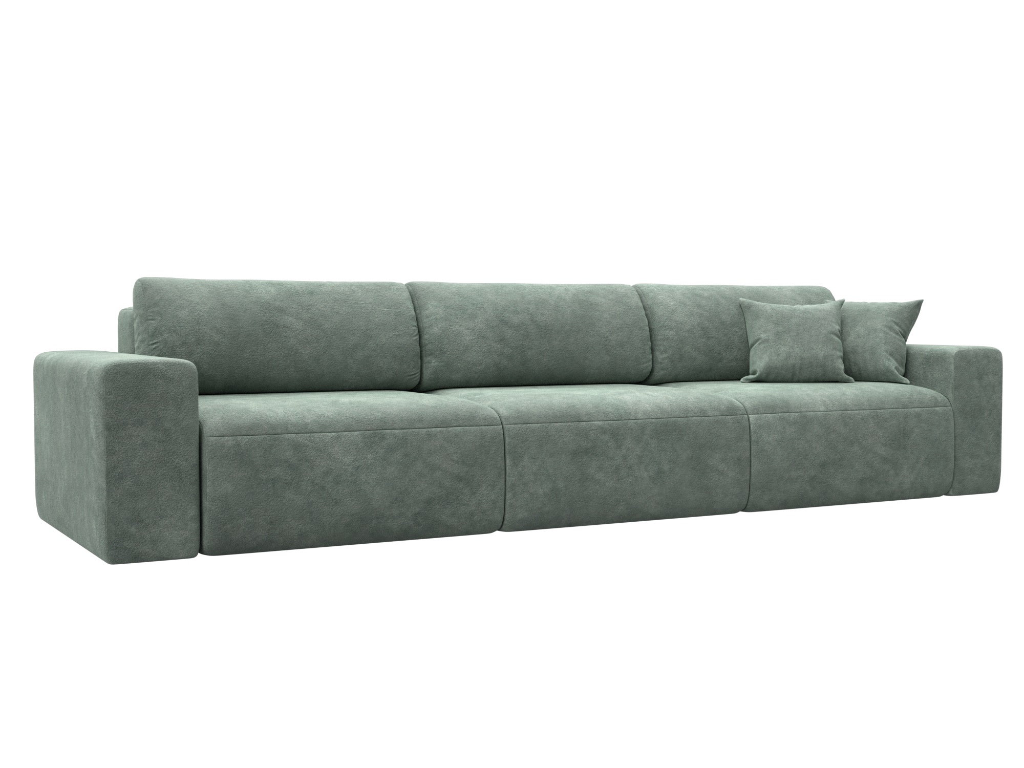 Диван прямой Лига-036 НПБ Классик Лонг, BRUT 08 կանաչ, ՀՏ. 127666- изображение товара № 1