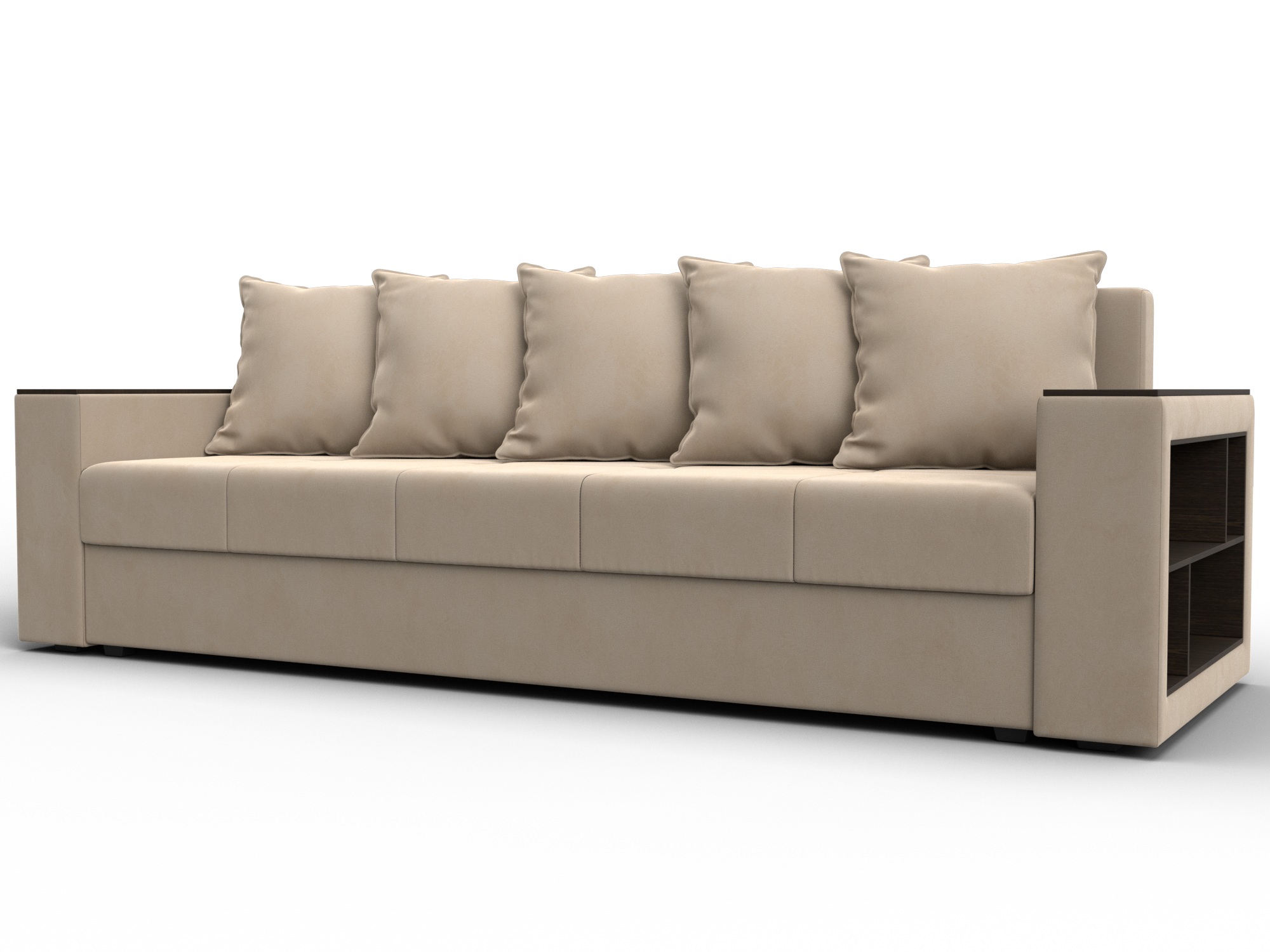 Диван прямой Дубай Лайт, SEVEN 729 բեժ, ՀՏ. 114369- изображение товара № 1