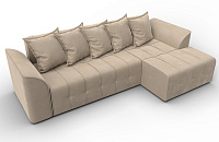 Диван угловой Лига-113 угол правый, SEVEN 729 բեժ, ՀՏ. 136721- изображение товара №6