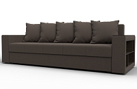 Диван прямой Дубай Лайт, Амур 05 շագանակագույն, ՀՏ. 132281- изображение товара №1